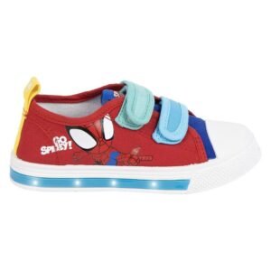 Zapatillas loneta Spidey and His Amazing Friends Marvel luces PACK 12 uds