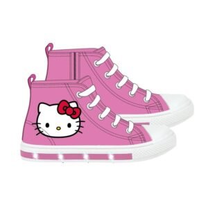 Zapatillas loneta Hello Kitty luces PACK 12 uds