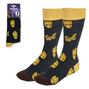 Set calcetines Groot Guardianes de La Galaxia Marvel adulto PACK 6 uds