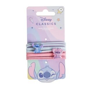 Blister 8 coleteros Angel & Stitch Disney PACK 12 uds