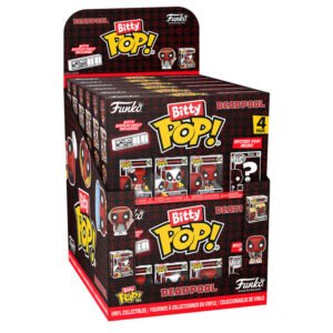 Blister 4 figuras Bitty POP Marvel Deadpool surtido PACK 12 uds