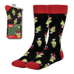 Calcetines Grinch adulto PACK 6 uds