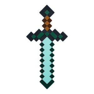 Lampara Espada de Diamante Minecraft 40cm