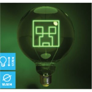 Bombilla LED Neon Creeper Minecraft