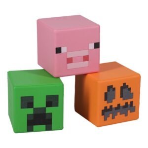 Antiestres Bloque Minecraft surtido PACK 12 uds