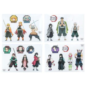 Pegatinas Gadgets Demon Slayer Kimetsu no Yaiba PACK 6 uds