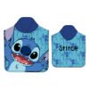 Poncho toalla Stitch Disney microfibra