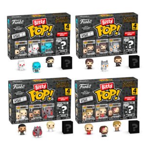 Blister 4 figuras Bitty POP Juego de Tronos surtido PACK 12 uds