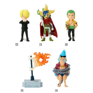 Figura world collectable Enies Lobby 02 One Piece 7cm surtido PACK 12 uds