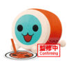 Peluche Wada Katsu Taiko no Tatsujin 22cm