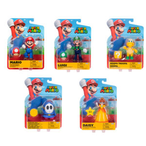 Figura wave 41 Super Mario Bros 10cm surtido PACK 6 uds