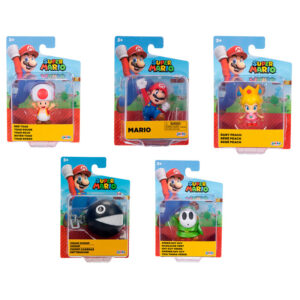 Figura wave 49 Super Mario Bros 6cm surtido PACK 8 uds