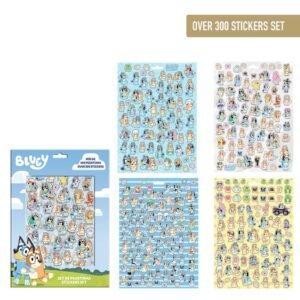 Set pegatinas Bluey PACK 6 uds