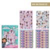 Set pegatinas La Casa de Muñecas de Gabby PACK 6 uds