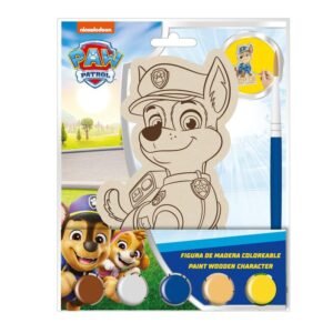 Figura coloreable Patrulla Canina Paw Patrol PACK 12 uds