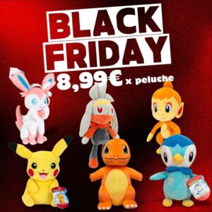 Pack oferta peluches Pokemon PACK 6x3 uds