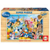 Puzzle El Maravilloso Mundo de Disney madera 100pzs
