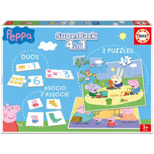 Super pack 4 en 1 Peppa Pig